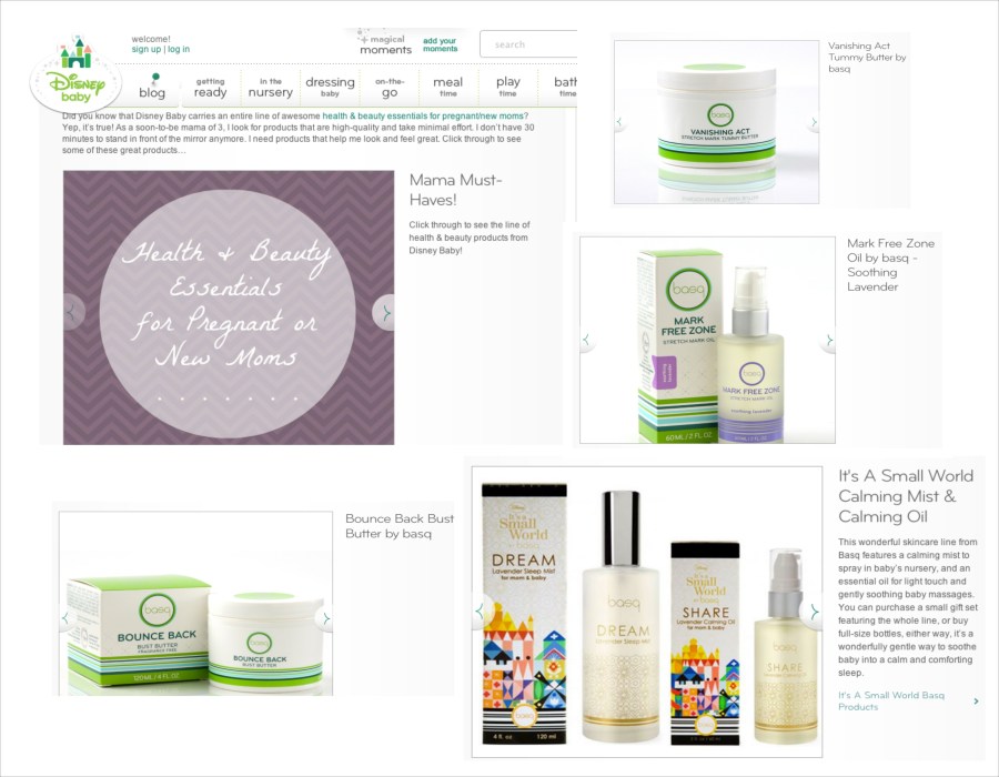 DISNEY BABY BLOG BASQ PRESS