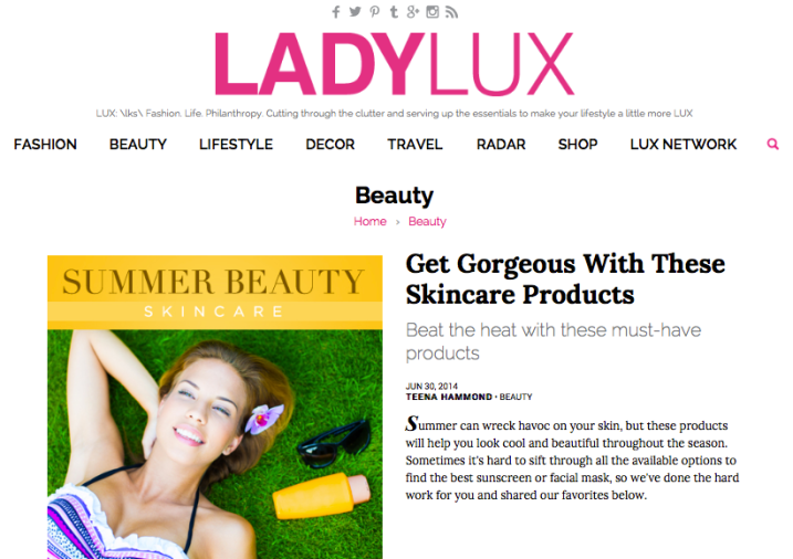 ladyLux Homepage