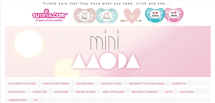 MiniModa Heading