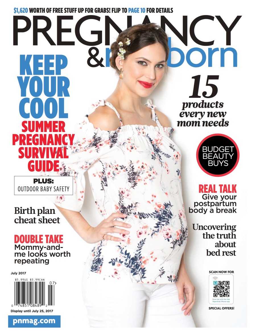 PREG NEWBORN JULY ISSUE BASQ NYC