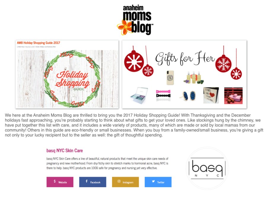 CITY MOMS BLOG ANAHEIM BASQ NYC
